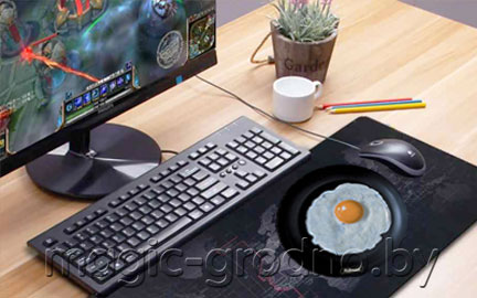 Печать на коарике для мыши в Гродно