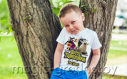 Печать фото на детских футболках