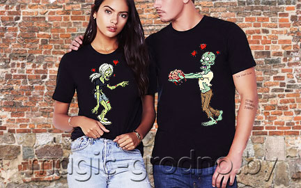 Печать фото на мужских футболках