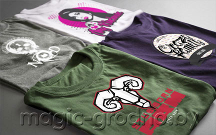 Печать фото на футболках