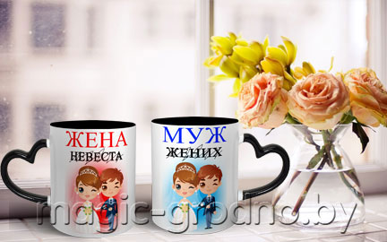 Парные кружки с фото в Гродно