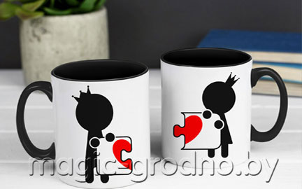 Прикольные кружки для влюбленных