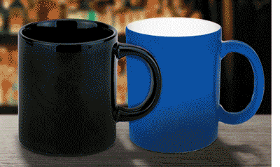 Прикольные кружки-хамелеон