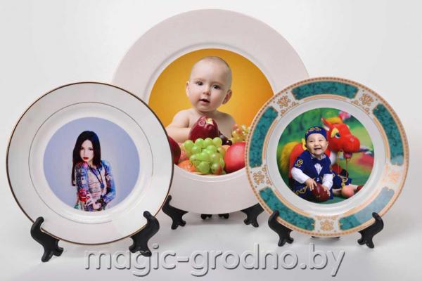 Тарелки с фото